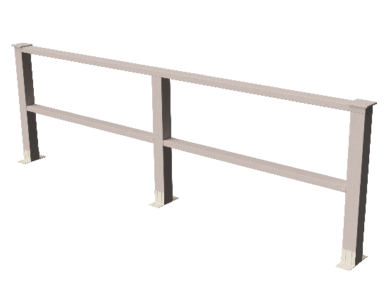 Ограждения декоративное ДПК GRINDERDECO Ковбойская изгородь выбеленый дуб купить в Пушкино