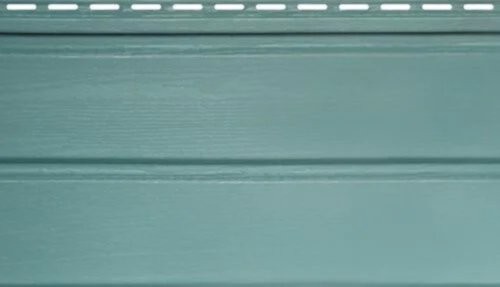 Виниловый сайдинг Альта-брус премиум Серо голубой купить в Пушкино