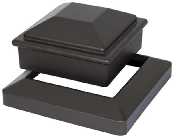 Комплект крышка и юбка для столба Polivan SINGARAJA из алюминия купить в Пушкино