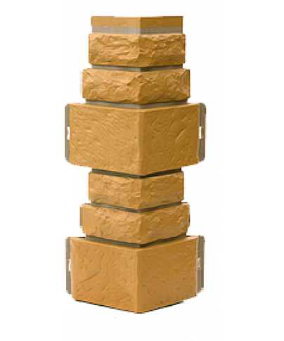 Угол T-Сайдинг-Дикий Камень Бежевый купить в Пушкино