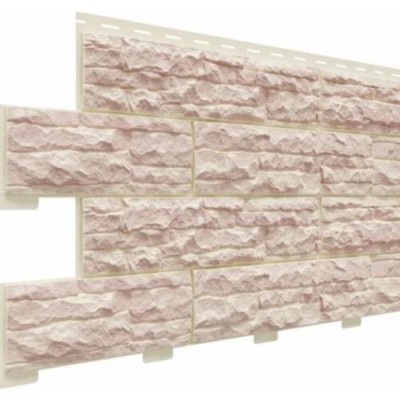 Фасадная панель Доломит Скалистый риф Люкс Жемчуг