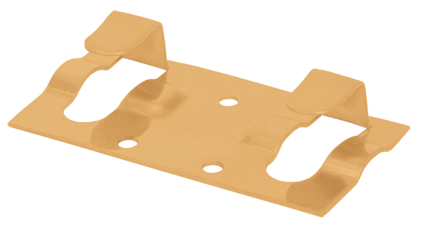 Кляймер стартовый Grinder для монтажа наличника бежевый купить в Пушкино