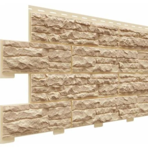 Фасадная панель Доломит Скалистый риф Люкс Карамель купить в Пушкино