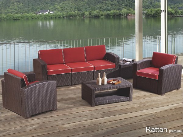 Уличные диваны и кресла коллекции Rattan Premium 5  купить в Пушкино