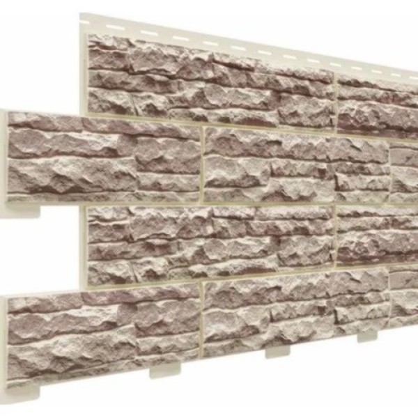 Фасадная панель Доломит Скалистый риф Люкс Коралл купить в Пушкино