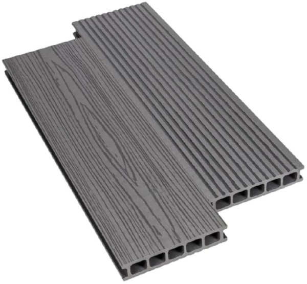 Террасная доска ДПК Deckart Praktik Optimum Серый купить в Пушкино