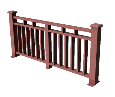 Ограждения декоративное ДПК GRINDERDECO Европа мербау