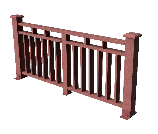 Ограждения декоративное ДПК GRINDERDECO Европа мербау купить в Пушкино