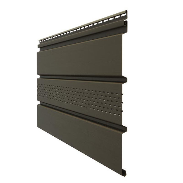 Софит с центральной перфорацией коричневый купить в Пушкино