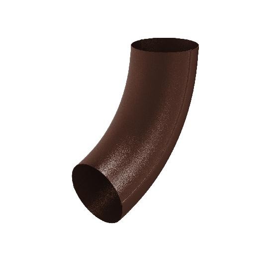 Водосток Aquasistem, Система 125x90 - Колено трубы универсальное RAL 8017 Коричневый matt купить в Пушкино