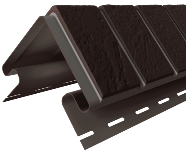 Угол наружный «Кирпич славянка» прокрашенный, Коричневый купить в Пушкино