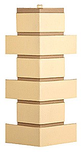 Угол T-Сайдинг - Кирпич Модерн Желтый купить в Пушкино