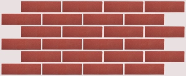 Гибкая клинкерная плитка СТ-01 Красный (сборная) купить в Пушкино