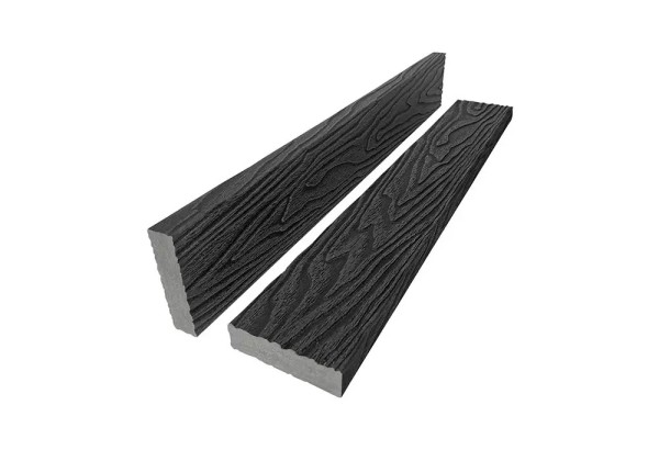 Брус лавочный 3D-тиснение 20х80 Графит купить в Пушкино
