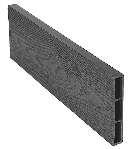 Доска для грядок и клумб из ДПК NauticPrime, 25х150х2950 серый купить в Пушкино