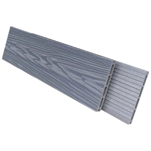 Террасная доска NanoWood Comfort 3D тиснение + вельвет Серый купить в Пушкино