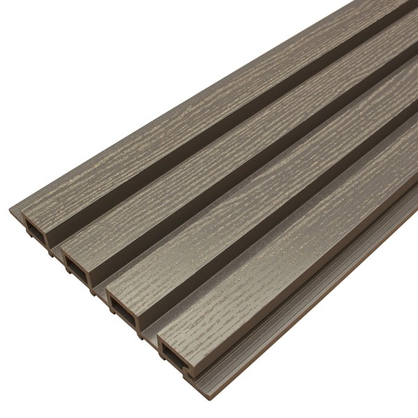 Фасадная доска из ДПК Faynag Wood Рейка Графит купить в Пушкино