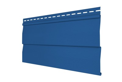 Виниловый сайдинг Tecos - корабельный брус, сапфир