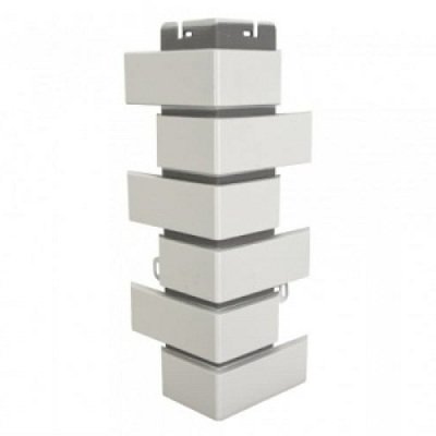 Наружный угол Клинкерный Кирпич белый купить в Пушкино