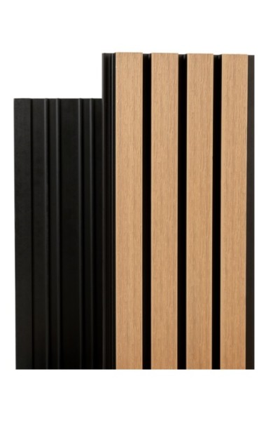 Фасадная реечная панель Ecodecking Скай коэкструзия 200х20х3000 Бук купить в Пушкино