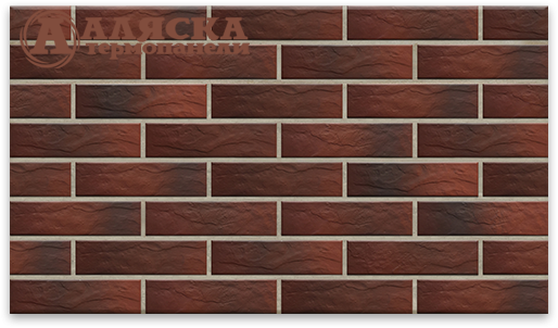 Фасадные Термопанели Аляска Cherry Rustic купить в Пушкино