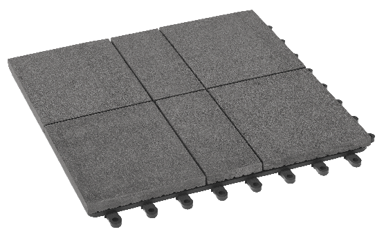 Модульный паркет ДПК GRINDERDECO Люкс 8 Серый базальт купить в Пушкино