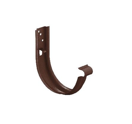 Водосток Aquasistem, Система 125x90 - Крюк универсальный с комплектом крепления RAL 8017 Коричневый matt купить в Пушкино