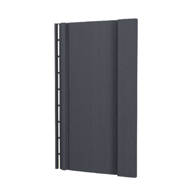 Сайдинг Вертикальный S7 Docke Premium, Графит
