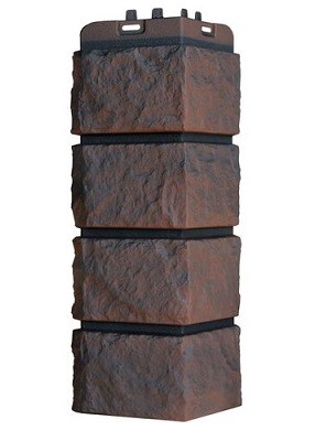 Угол наружный Grand Line Колотый Камень Трюфель, Шов чёрный купить в Пушкино