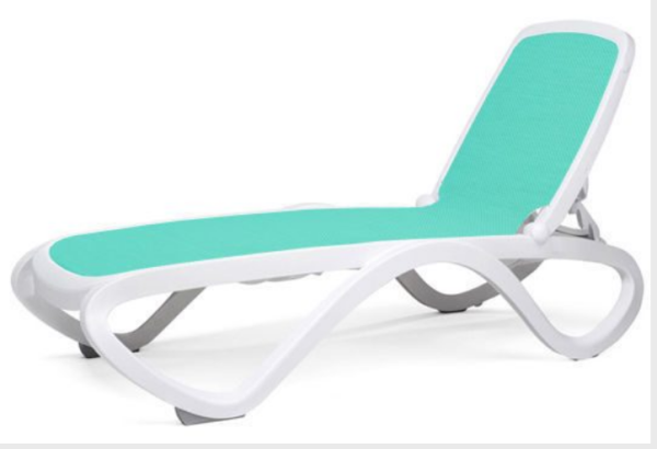 Шезлонг Omega Sky Blue купить в Пушкино