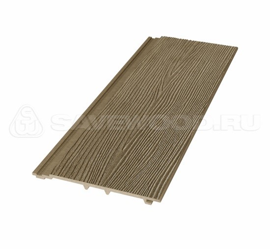 Сайдинг из дпк savewood sw-cedrus радиальный распил тик купить в Пушкино