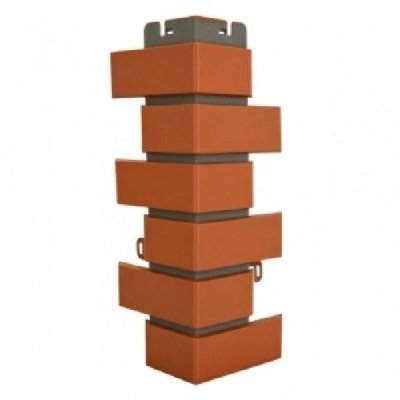 Наружный угол Клинкерный Кирпич красный купить в Пушкино