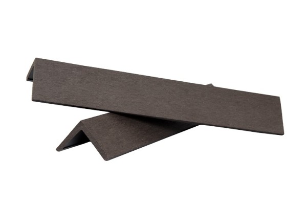 Уголок ДПК завершающий шлифованный SINGARAJA тёмно-коричневый купить в Пушкино