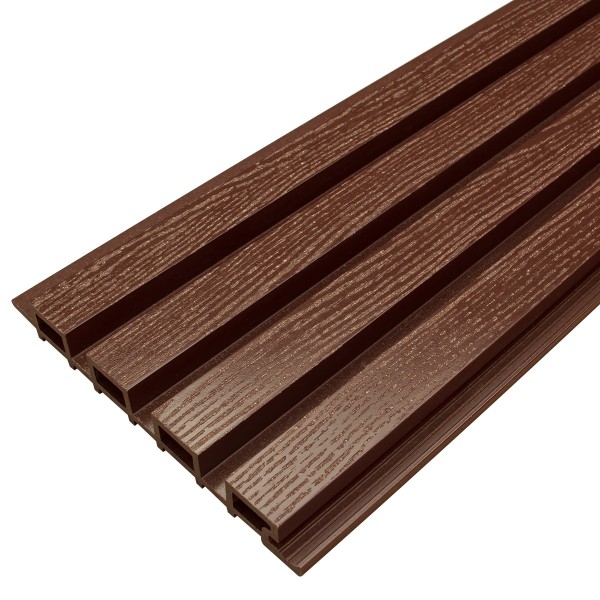Фасадная доска из ДПК Faynag Wood Рейка Шоколад купить в Пушкино