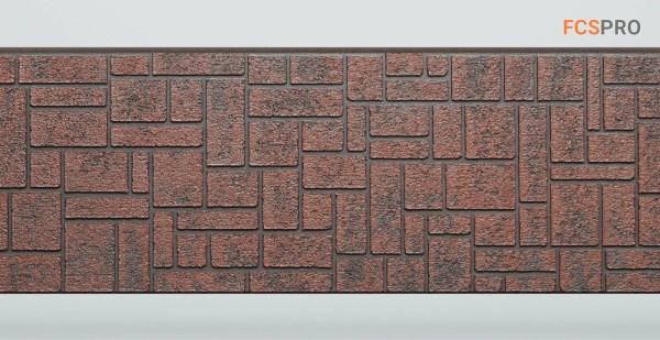 Фиброцементные панели FCS Simple АА5 (под камень) купить в Пушкино