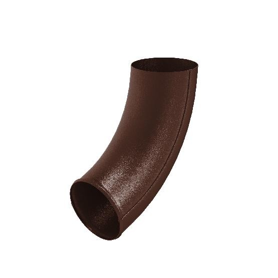 Водосток Aquasistem, Система 125x90 - Отвод трубы RAL 8017 Коричневый matt купить в Пушкино