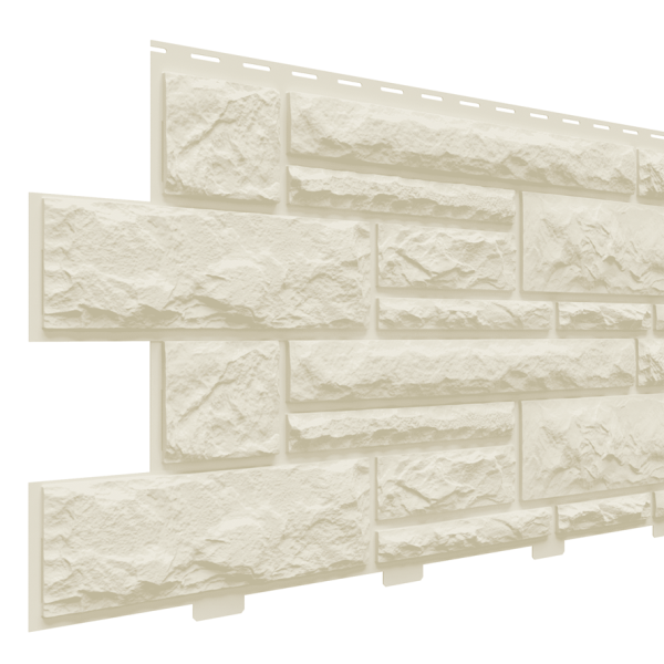 Фасадные панели «Доломит», Слоновая-кость купить в Пушкино