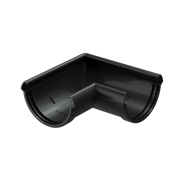 Угол желоба 90° Docke Lux ПВХ - Карбон купить в Пушкино