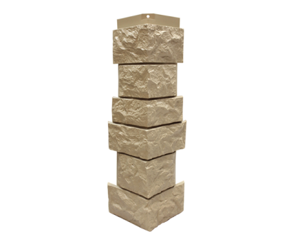 Угол наружный NordSide коллекция "Северный камень" Бежевый