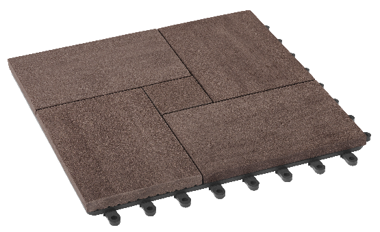 Модульный паркет ДПК GRINDERDECO Люкс 7 Шоколад купить в Пушкино