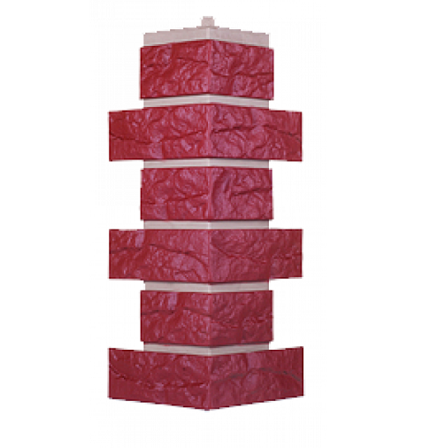 Угол T-Сайдинг-Кирпич Лондон Брик Красный купить в Пушкино