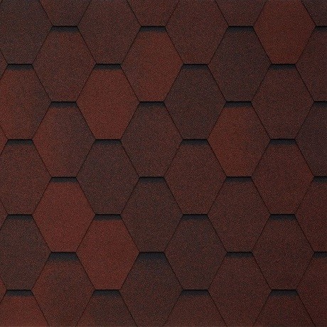 Гибкая черепица Tegola VENETO amarone 410 купить в Пушкино