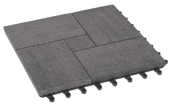 Модульный паркет ДПК GRINDERDECO Люкс 7 Серый базальт купить в Пушкино