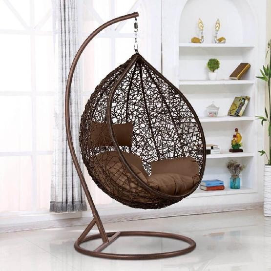 Кресло Подвесное из искусственного ротанга AFM-168A-XL Brown купить в Пушкино