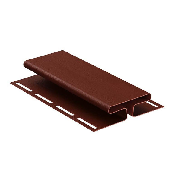 H-профиль Премиум для сайдинга, гранат купить в Пушкино