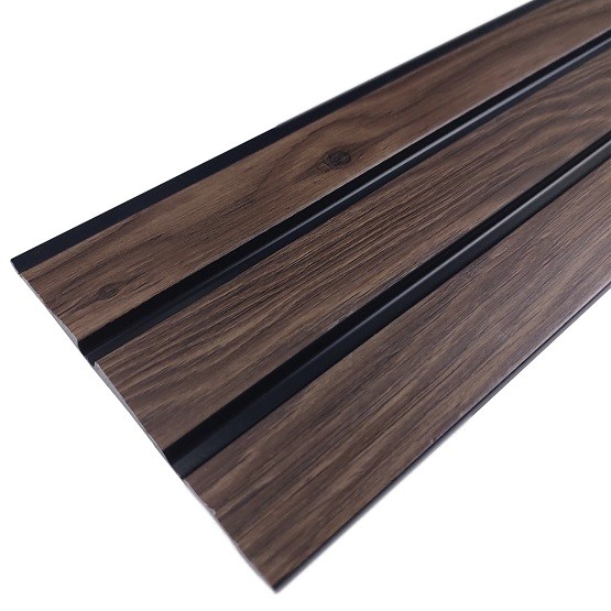 Стеновая панель FineBer  3D орех темный купить в Пушкино