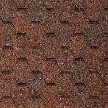 Гибкая черепица Tegola VENETO nocciola 418 купить в Пушкино