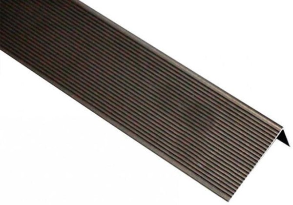 Угол завершающий алюминиевый KRONEX 51,5x30x3000 мм. коньяк купить в Пушкино