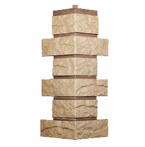 Угол T-Сайдинг-Кирпич Лондон Брик Желтый купить в Пушкино