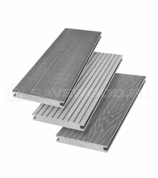 Террасная доска SW Fraxinus (R) полнотелая «SaveWood» Пепельный купить в Пушкино